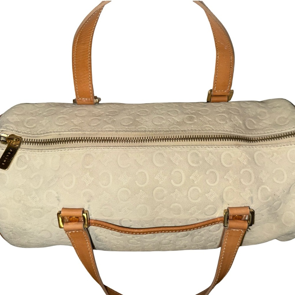CÉLINE C Macadam Suede Barrel Handbag
Celine C Cream - Picture 5 of 12